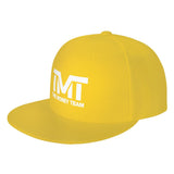Casquette Mayweather TMT jaune, monogramme brodé blanc