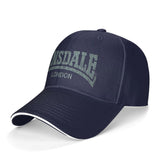Casquette Lonsdale bleu marine, lettrage London imprimé