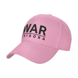 Casquette War Chisora rose, lettrage WAR imprimé