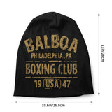 Dimensions du bonnet Rocky Balboa : 28 cm de hauteur et 26,8 cm de largeur