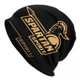 Bonnet spartiate motif Spartan Spirit doré avec casque et lance