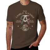 T-shirt Canelo Alvarez slogan boxe, monogramme CA et quatre étoiles