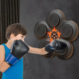 Machine de boxe musicale pour enfant, vue d'ensemble