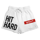 Short boxe Hit Hard (couleur blanc)
