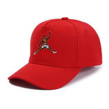 Casquette Mohamed Ali silhouette rouge