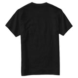T-shirt Mike Tyson vu de dos, dos uni noir