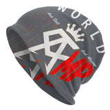 Bonnet World Champ gris foncé à couronne blanche et monogramme CA