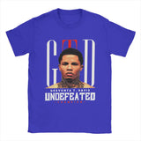 T-Shirt Gervonta Davis (Undefeated) - bleu