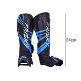 Protège-tibia boxe thaï, hauteur de coque de 34 cm