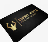 Tapis Esprit Boxe — Noir et Or