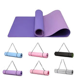 Tapis de yoga et fitness en TPE, idéal yoga, pilates et étirements