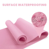 Tapis d'entraînement TPE pour yoga et pilates