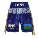 Short de boxe personnalisé avec nom et logos