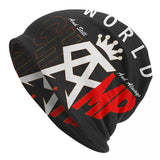 Bonnet World Champ noir à couronne blanche et monogramme CA