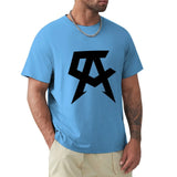T-shirt Canelo Alvarez bleu au monogramme CA noir