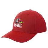 Casquette WBC rouge, logo officiel