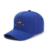 Casquette Mohamed Ali silhouette bleue