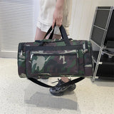 Sac de sport boxe militaire, ouverture zippée sur le dessus