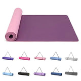 Tapis de yoga double face à texture ondulée antidérapante