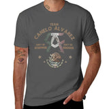T-shirt Canelo Alvarez slogan boxe, lettrage sable en arc de cercle