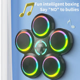 Machine de boxe enfant multicolore, commande tactile centrale