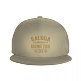Casquette Rocky Balboa kaki, lettrage doré