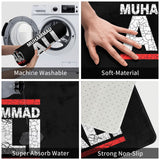 Paillasson Mohamed Ali — lavable en machine