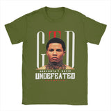 T-shirt Gervonta Davis Undefeated vert militaire