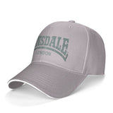 Casquette Lonsdale grise, lettrage London imprimé