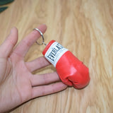 Porte-clés gant de boxe Everlast rouge, bandeau blanc siglé