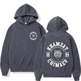 Sweat Khamzat Chimaev (gris foncé)
