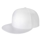 Casquette Mayweather TMT blanche, monogramme brodé ton sur ton