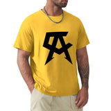 T-shirt Canelo Alvarez jaune au monogramme CA noir