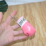 Porte-clés gant de boxe Everlast rose, bandeau blanc siglé