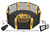 Cage MMA pliable personnalisée pour un club de MMA