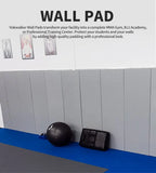 Panneau de protection murale pour salle de sport, vue détaillée