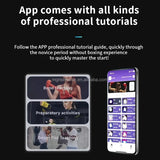 Machine de boxe musicale composite, application dédiée