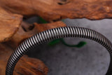 Bracelet jonc boxe en acier : vue d'ensemble du modèle