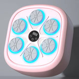 Machine de boxe musicale de couleur rose pink