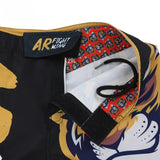 Short boxe Tiger, détails coutures
