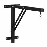 Potence murale pliable pour sac de frappe, acier noir, 60/80/100 cm