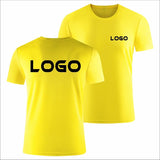 T-Shirts sport personnalisés - votre logo - couleur jaune