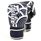 Gants de boxe Fairtex BGV14 noir et blanc, motif vagues japonaises