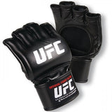 Gants de MMA UFC noir en cuir, doigts libres