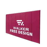 Panneau de protection murale pour salle de sport, couleur rouge