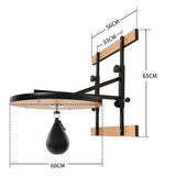 Plateforme poire de vitesse, dimensions plateau 60 cm et réglage en hauteur