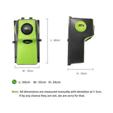 Wall bag with swing arm