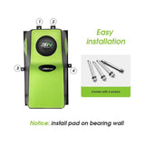 Wall bag with swing arm