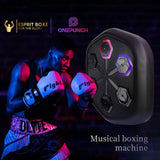 Machine de boxe musicale ONEPUNCH premium, coloris noir