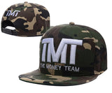 Casquette TMT camouflage, monogramme brodé blanc